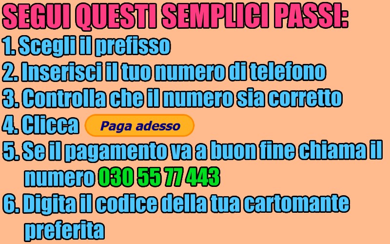 istruzioni